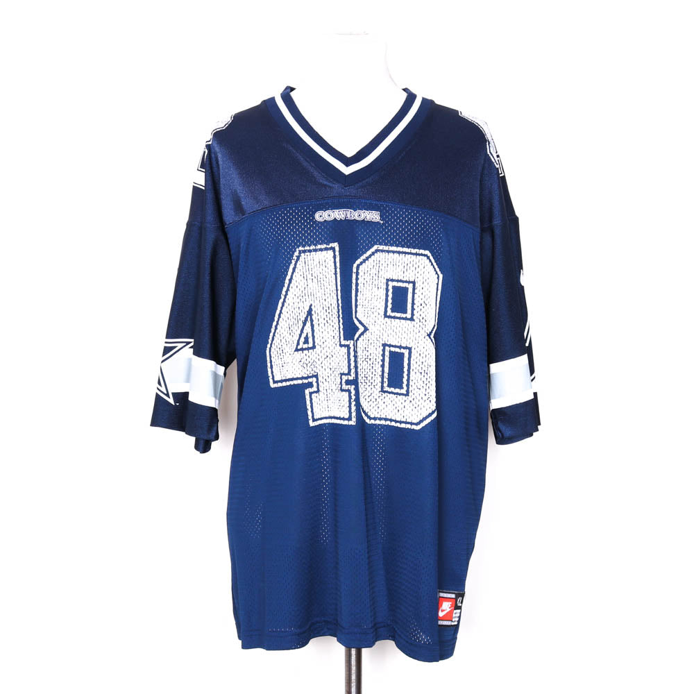 Vtg Champion DARYL JOHNSTON #48 Cowboys Jersey Mens Medium or Large See  Measurmt