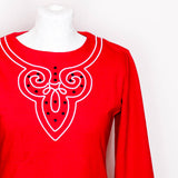 Pop Boutique 60's Style Dress - Twiggy Inspired (Red)