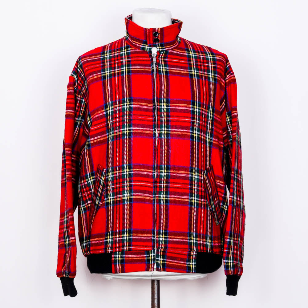 Relco London Women's Harrington Jacket Tartan