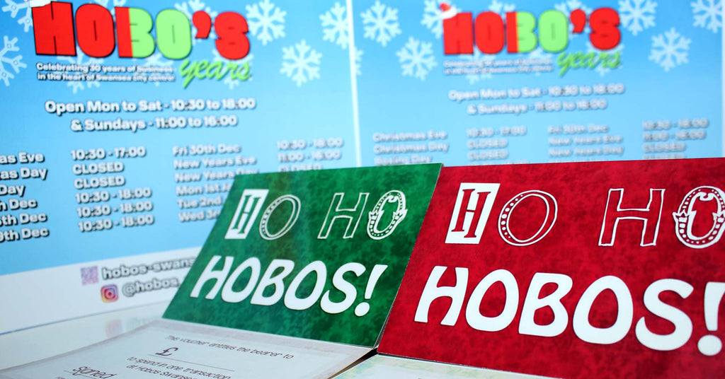 Ho Ho Hobo's, Merry Christmas! Gift Cards Available Now