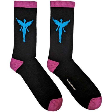 Nirvana - In Utero Socks (Black - Purple - Blue)