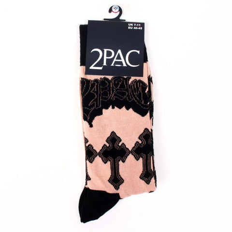 Tupac - Crosses Socks
