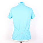 Bicycles Light Blue/Floral Cycling Jersey (Large)