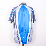 Clane Sports Royal Blue/Grey Cycling Jersey (XL)