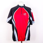 TCM Red/Black/Grey Cycling Jersey (Large)