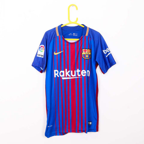 Barcelona Home Jersey 2018/19 (Age 12-13 Youth)
