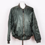 Relco London MA-1 Flight Jacket - Olive/Orange