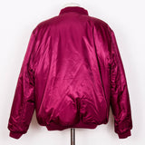 Relco London MA-1 Flight Jacket - Wine/Orange