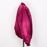 Relco London MA-1 Flight Jacket - Wine/Orange