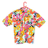 Mary Quant Floral Pattern Shirt - 60's Vintage (Medium)