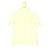 Yellow Cuban (Guayabera) Shirt - 70's Vintage (Large)