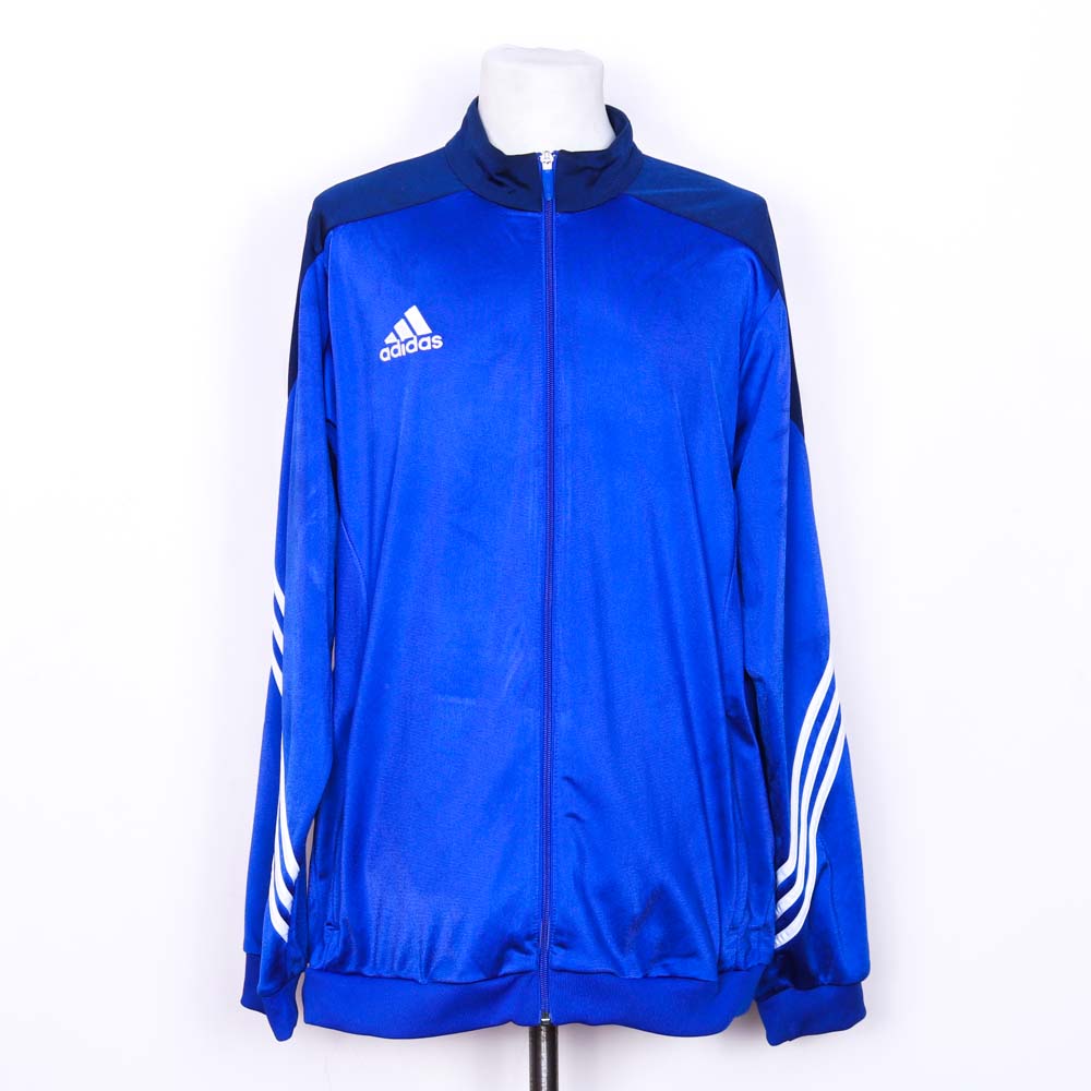 adidas Royal Blue Zip Hoodie (XL) – Hobo's Swansea