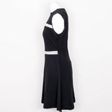 Pop Boutique 60's Style Circle Pocket Dress (Black)