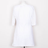 Pop Boutique 60's Style Marigold Lace Dress (White)