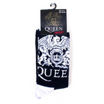 Queen - Crest Black/White Socks