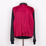 Relco London Harrington Two Tone Jacket - Wine/Black