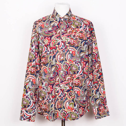 Relco London Paisley Shirt - Multicoloured