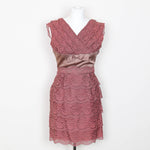 Blanes London Tiered Lace Cocktail Mini Dress - 60's Vintage (Size 10)
