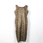Brocade Dress - 70's Vintage (Size 14/16)