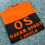 Oscar Sport L'Aquila - Vintage Knitted Cycling Jersey (Medium)