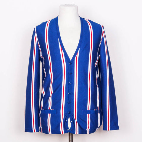Pop Boutique Mod Styled Women's Cardigan - Blue